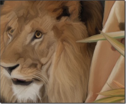 painting closeup